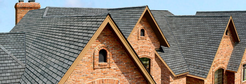 Roofing_CertainteedSelect_790x271 Gray CertainTeed Select Roofing on brick house
